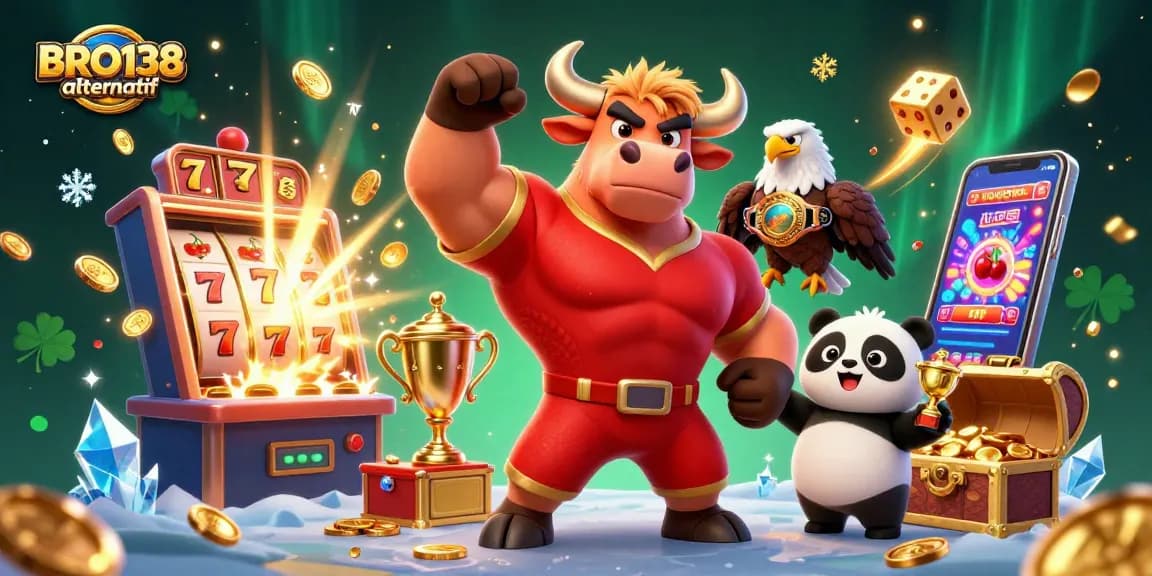 Experience exciting wins at BRO138 alternatif with dynamic slot machines and vibrant characters.