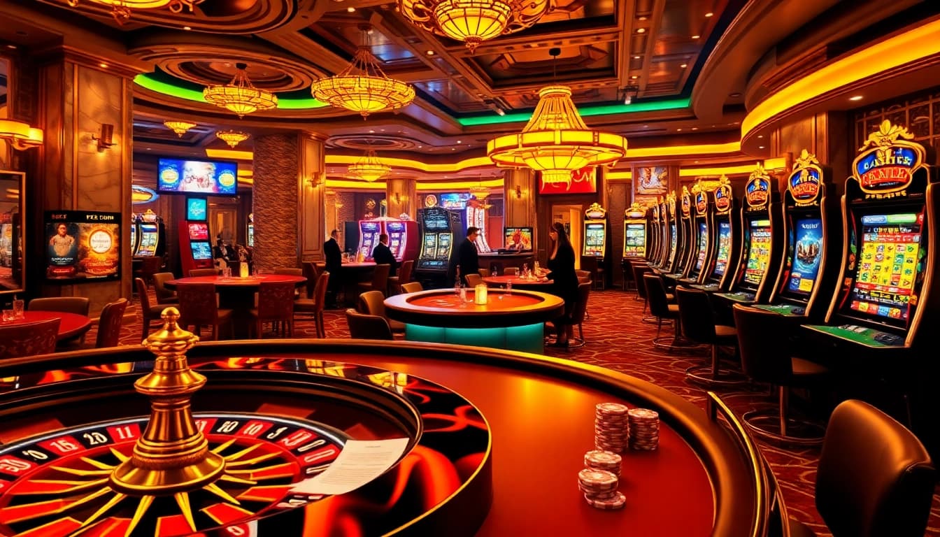 Découvrez l'excitation d'un casino fiable en ligne avec des tables virtuelles vibrantes et des visuels de jeu passionnants.