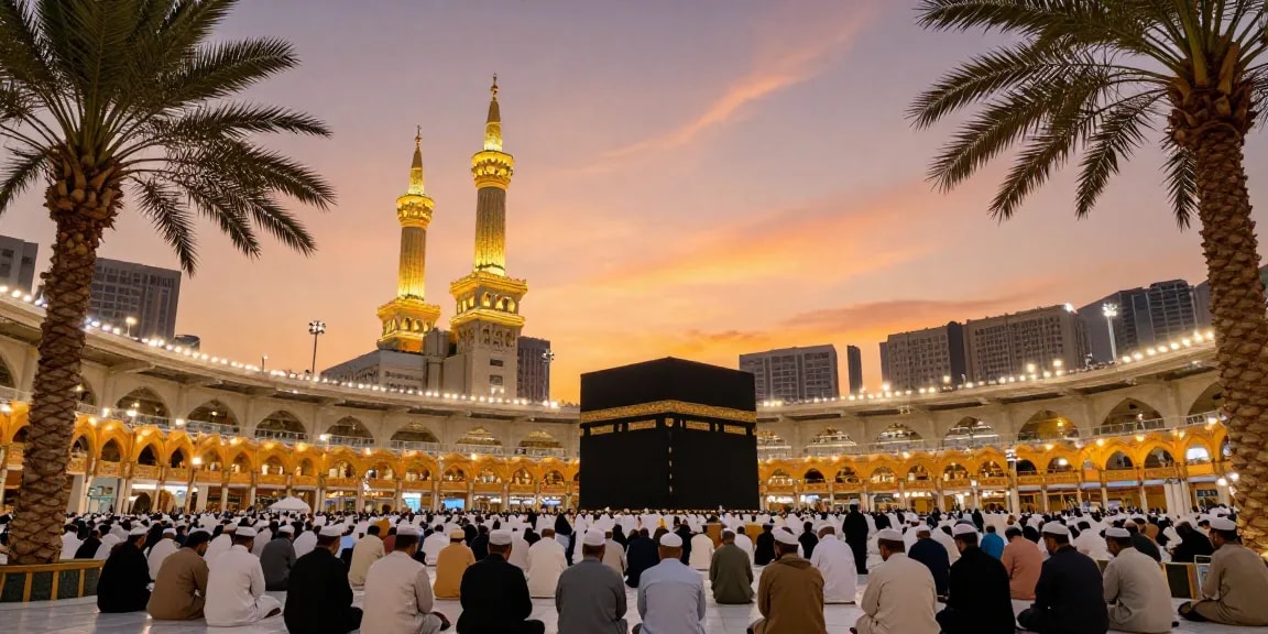 Experience the ultimate Umroh Full Ramadhan at Makkah, capturing unforgettable memories in this holy destination.