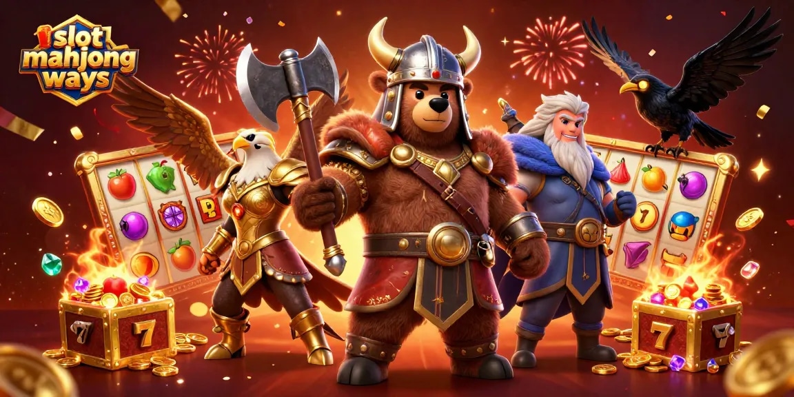 Experience the excitement of slot mahjong ways with vibrant characters and dynamic casino elements.