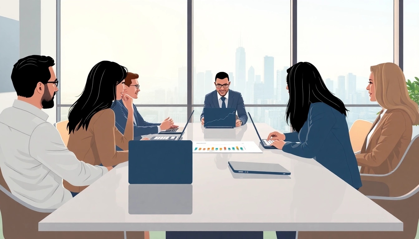 Analyze competitor pricing strategies during a business meeting with professionals discussing key insights.