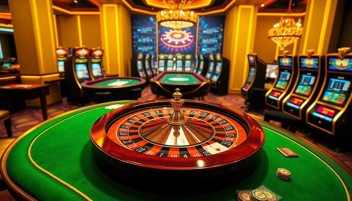 Découvrez l'excitation du casino en ligne Français 2026 avec des jeux de roulette et de poker dynamiques.