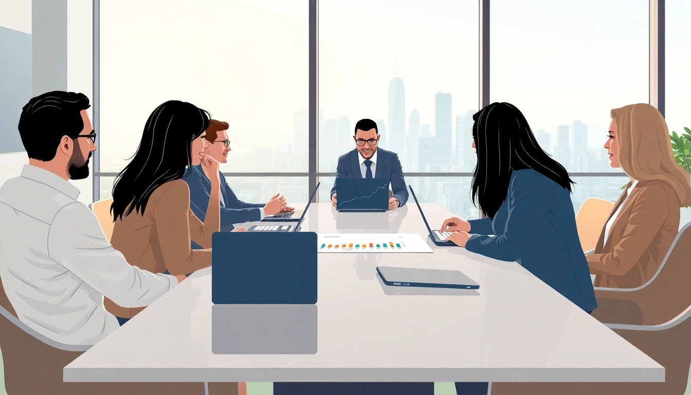 Analyze competitor pricing strategies during a business meeting with professionals discussing key insights.