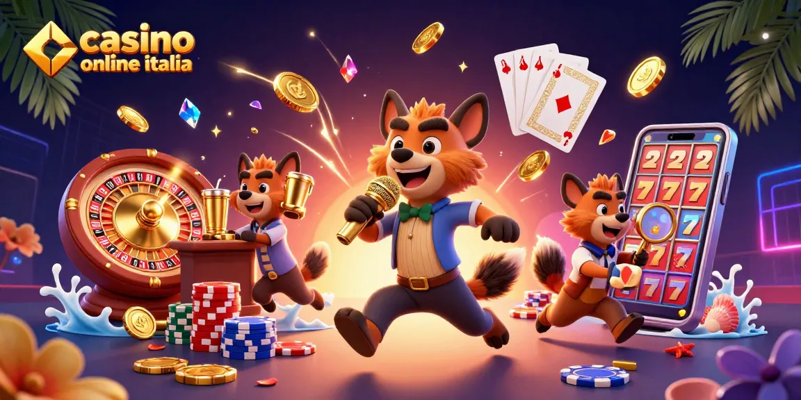 Scopri il migliore casino online italia con un trio di iene divertenti in un club di casinò animato.