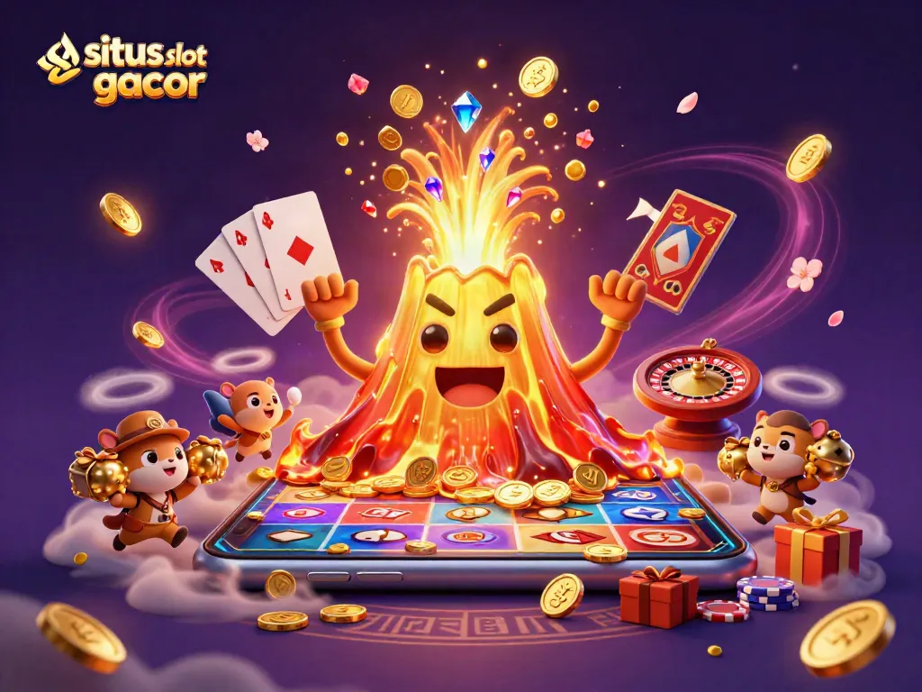 Splash into excitement with situs slot gacor showcasing treasures and dynamic casino games.