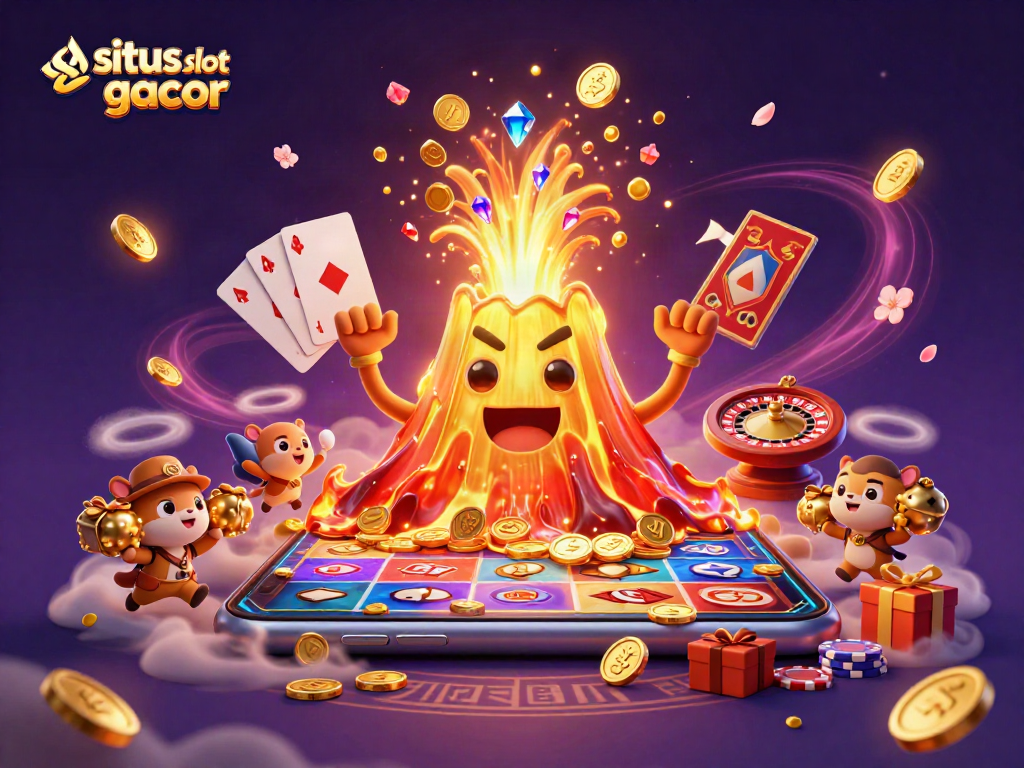Splash into excitement with situs slot gacor showcasing treasures and dynamic casino games.