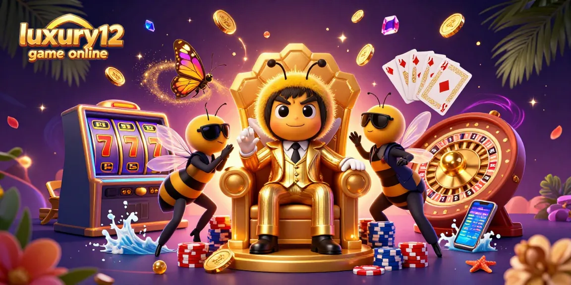 Generate thrilling wins at luxury12 game online with a bumblebee mob boss and dazzling casino elements.