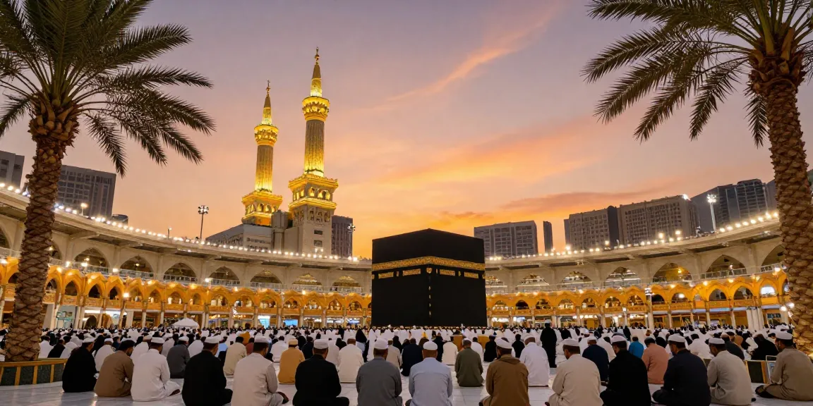 Experience the ultimate Umroh Full Ramadhan at Makkah, capturing unforgettable memories in this holy destination.