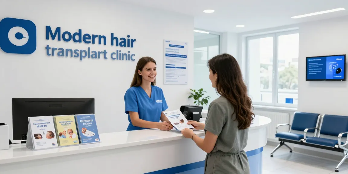 "Hair transplant turkey clinic providing expert patient care in a welcoming healthcare facility."