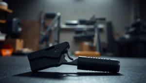 Showcasing a high-quality forced reset trigger for sale, emphasizing its detailing and craftsmanship.