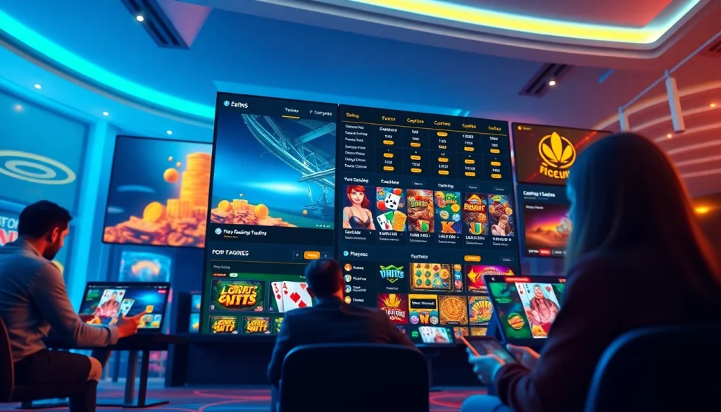 Engaging online betting experience at https://fly88.deal/ showcasing modern casino games and user-friendly design.