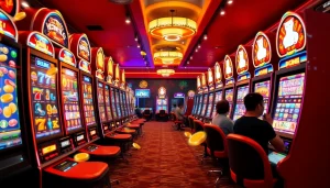 Situs kode4d showcases thrilling online slot games in a vibrant digital gaming environment.