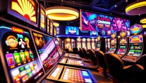 Engage in Canada casinos online showcasing diverse games and vibrant promotions.