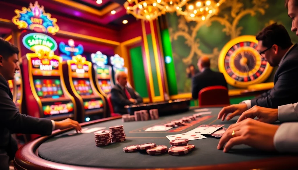 Experience the thrill of gambling at https://xx88.nl/ with an exhilarating poker game and vibrant casino atmosphere.