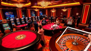 Players enjoying a high-stakes game at https://xx88.nl/, featuring vibrant casino elements and exciting atmosphere.