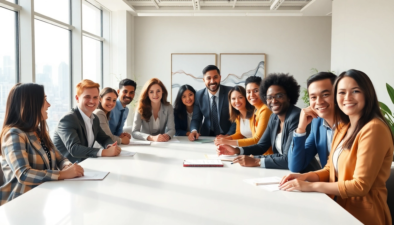 Recruiters strategizing over sales recruiting job boards in a professional setting