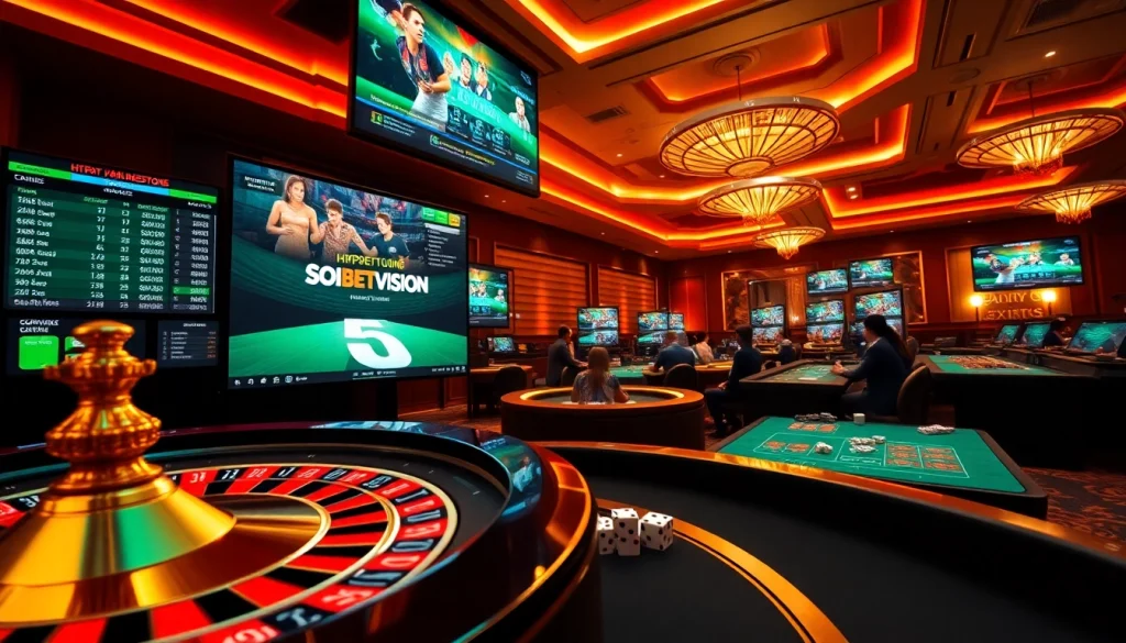 Engage in thrilling online casino excitement at https://soibet.vision/ with vibrant gambling elements.