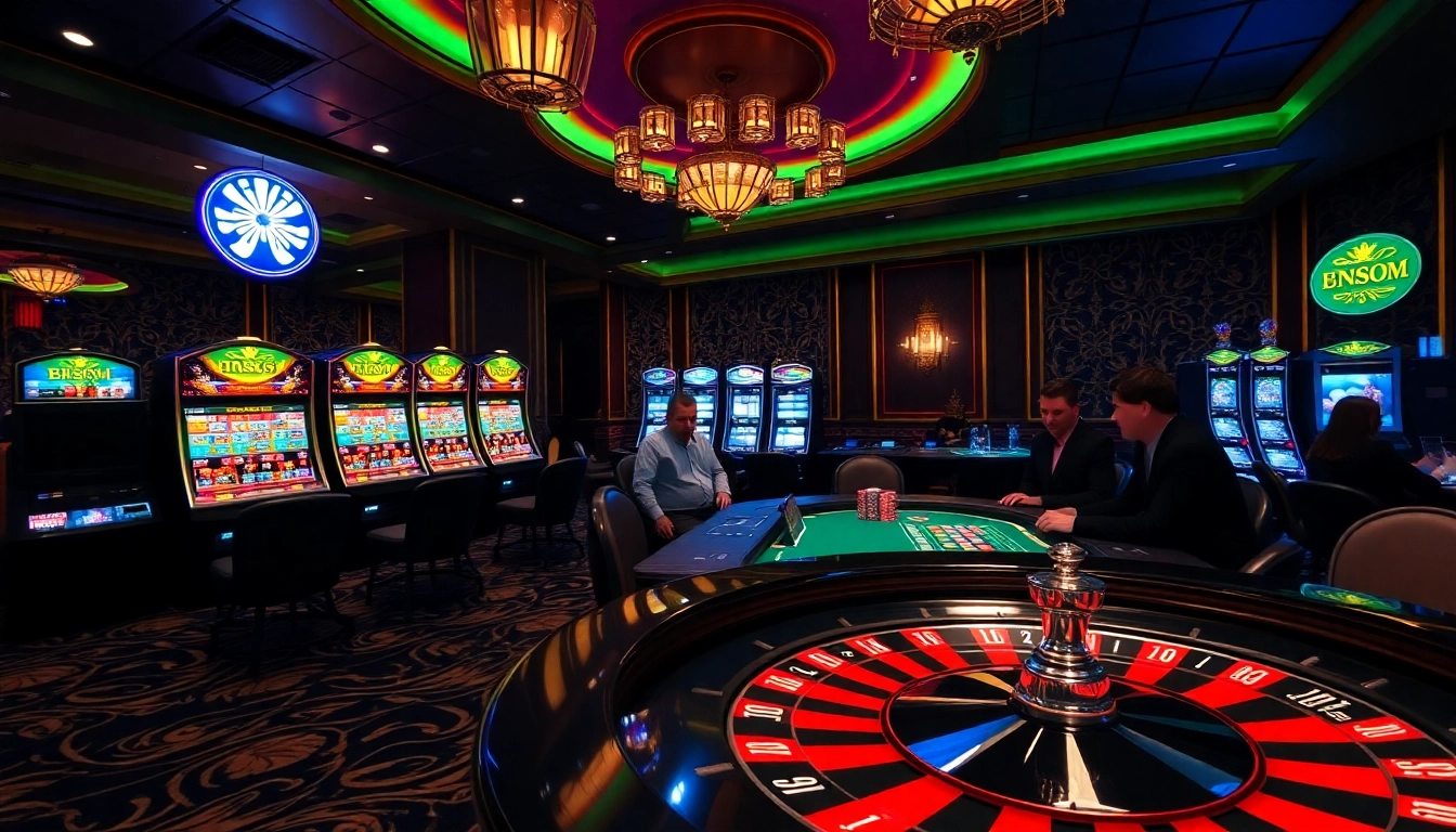 Experience excitement at S8.COM with vibrant casino gaming, roulette, and poker tables.