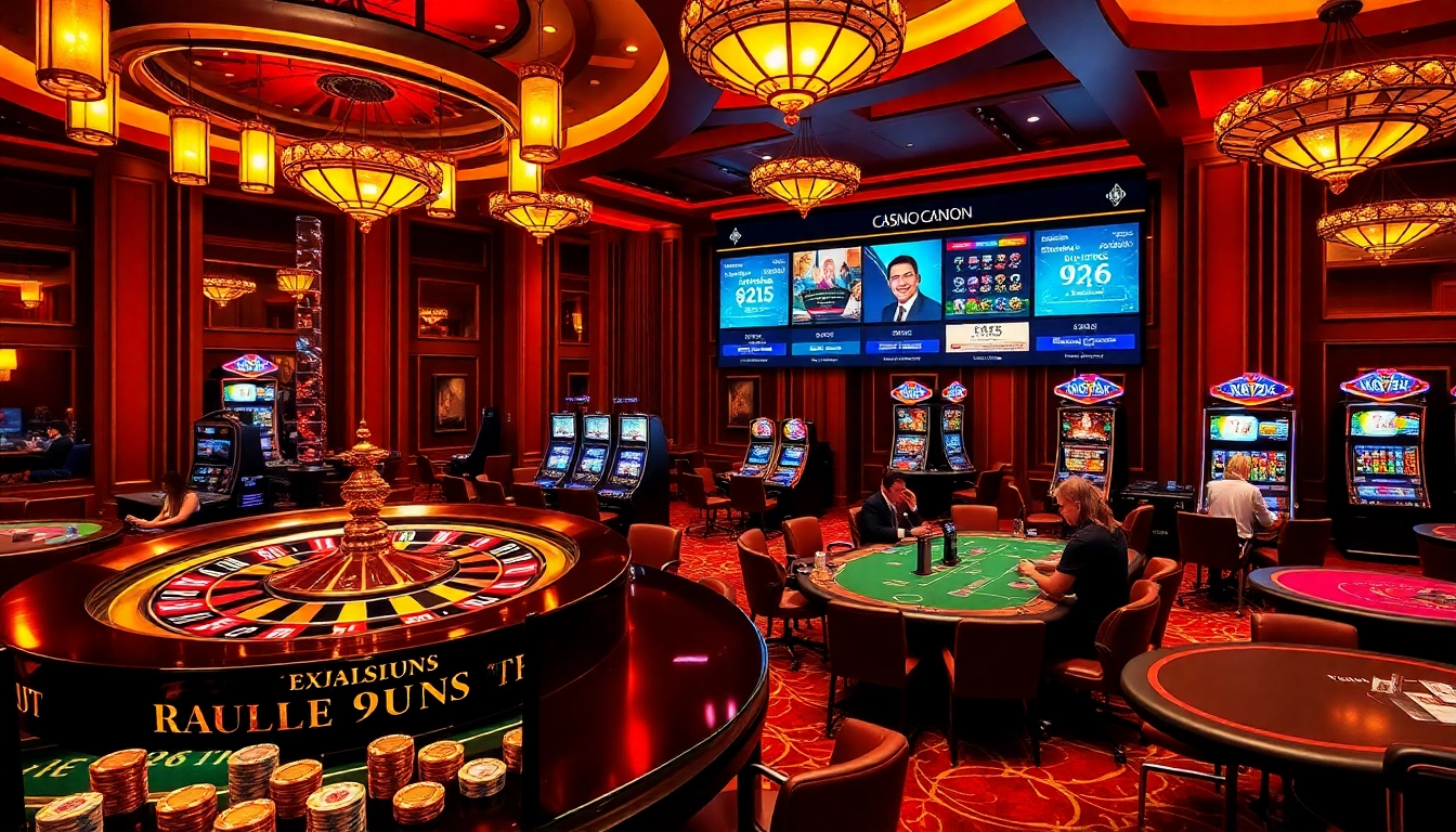 Découvrez l'excitation du casino en ligne Français 2026 avec des tables dynamiques et un gameplay captivant.