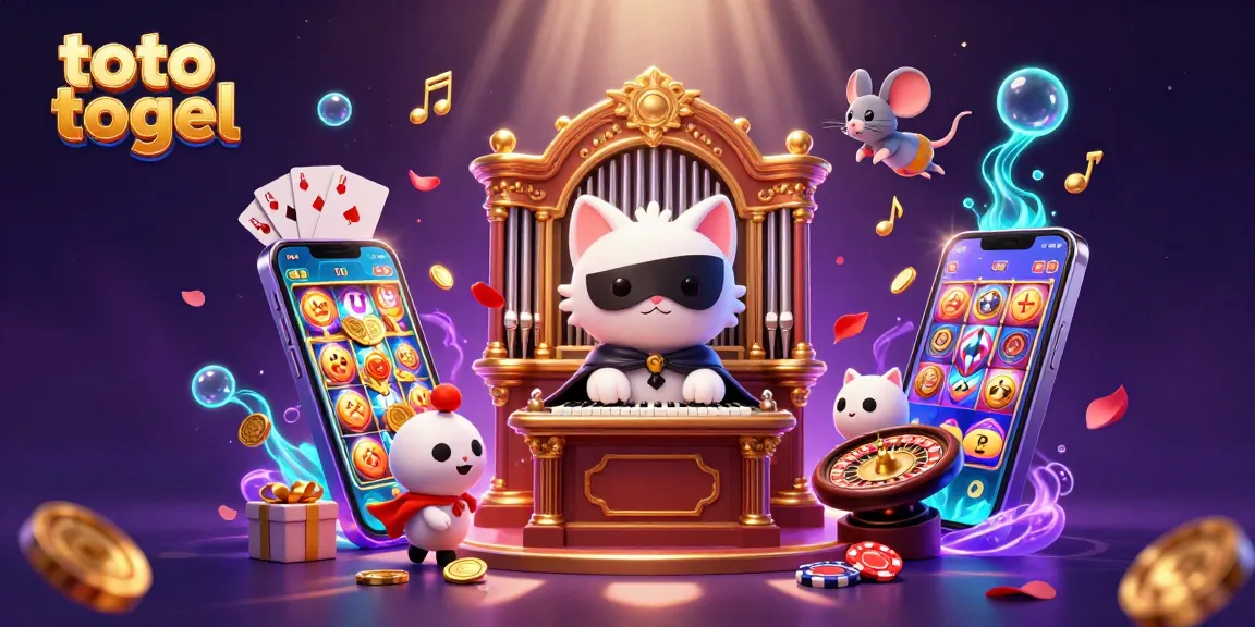Rasakan sensasi toto togel dengan pemandangan menawan dari elemen kasino dan karakter ajaib.