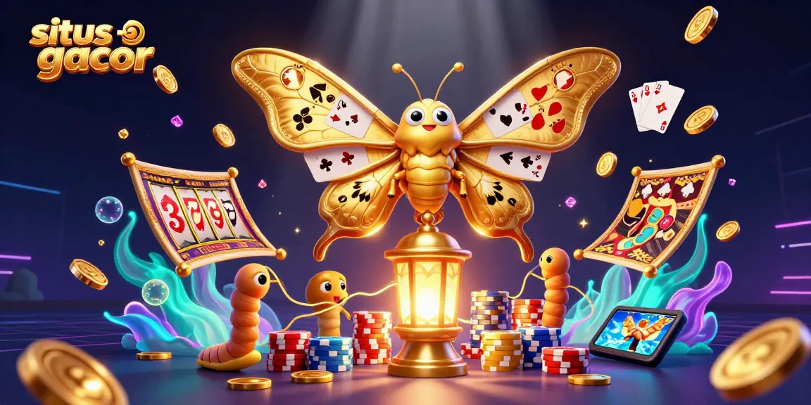 Experience exciting wins at situs slot gacor with vibrant slot themes, spinning reels, and colorful game elements.