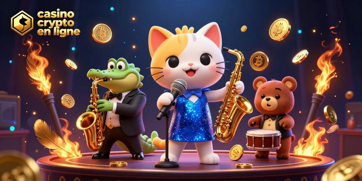 Gagnez au casino crypto en ligne avec des jackpots captivants et des personnages animés.