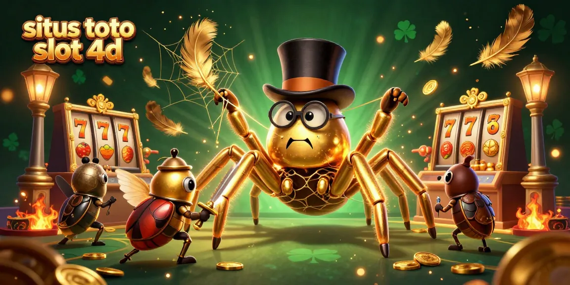 Engage in thrilling adventures with situs toto slot 4d as characters compete in a captivating casino scene.